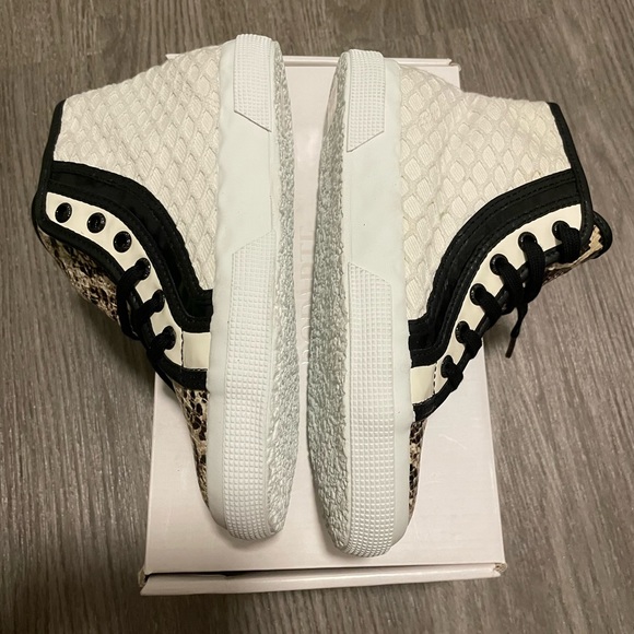 Superga X Rodarte snake high tops size EU 36 US 6 - Picture 8 of 10